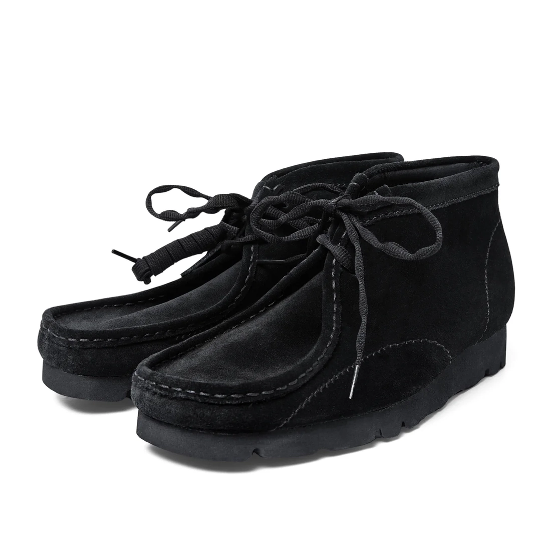 포스트 아카이브 팩션  x 클락스 오리지널스 왈라비 BT 블랙 CA-437BK