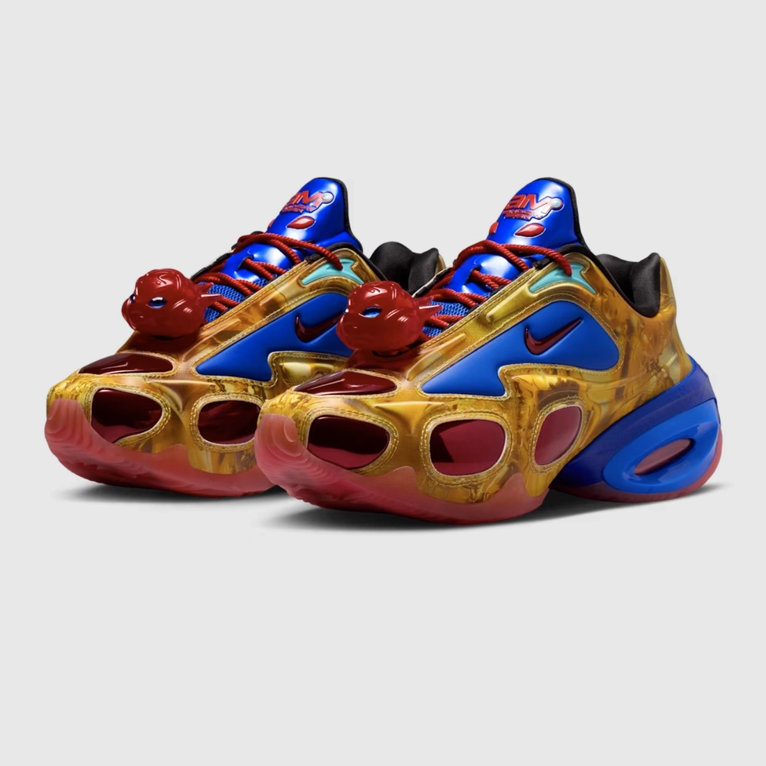 윈도우센 x 나이키 에어맥스 뮤즈 메탈리 골드 칠레 레드 우먼스 IQ3838-700