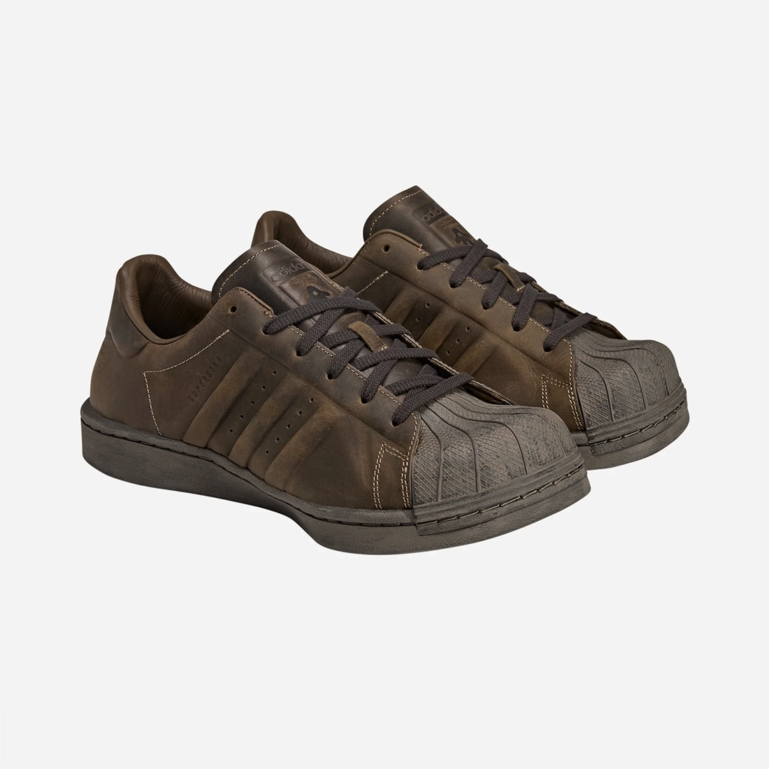 아바바브 x 아디다스 슈퍼스타 엄버 JR4280