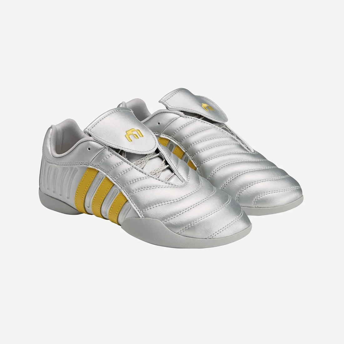 미아우 x 아디다스 엘리트 메이 실버 옐로우 HP7196