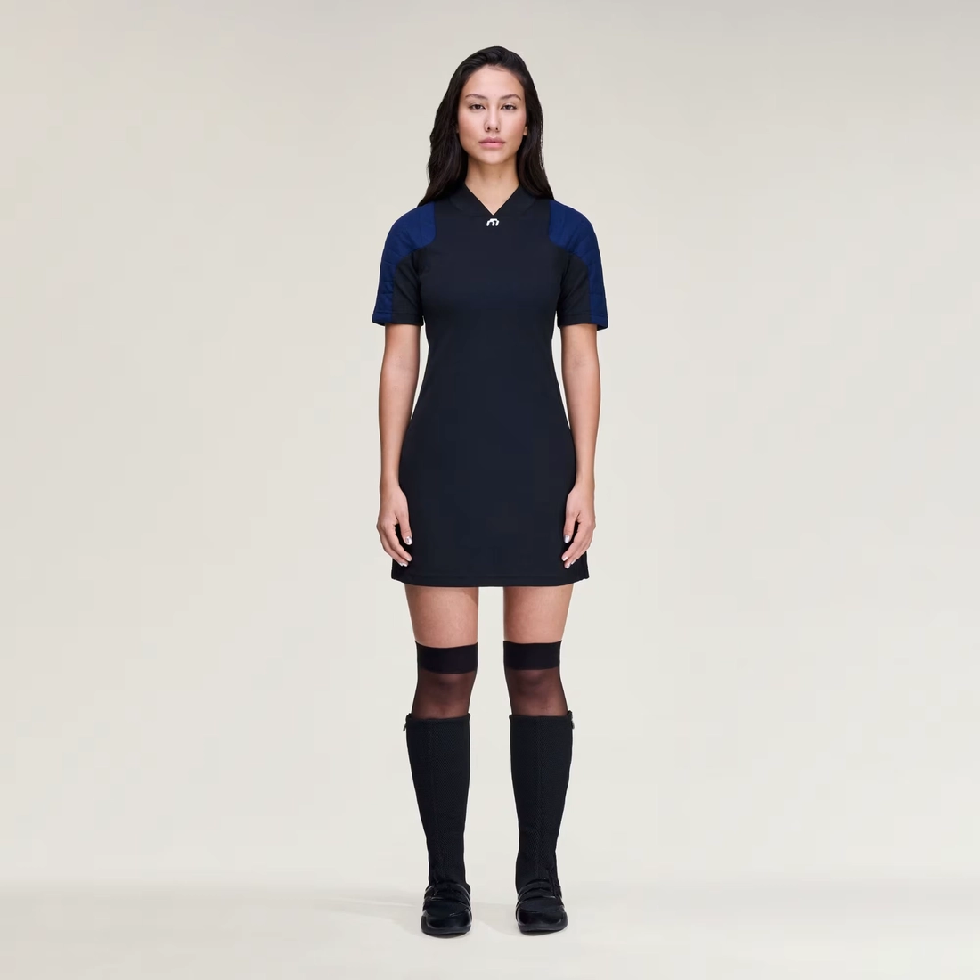 미아우 x 아디다스 드레스 블랙 KD1484