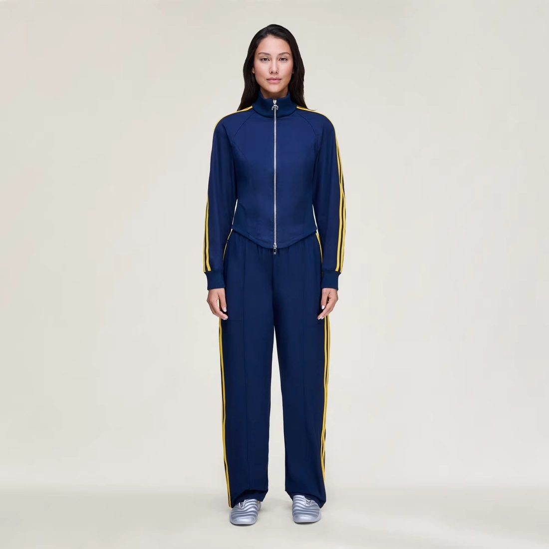 미아우 x 아디다스 타이츠 컬리지에이트 네이비 KA2735