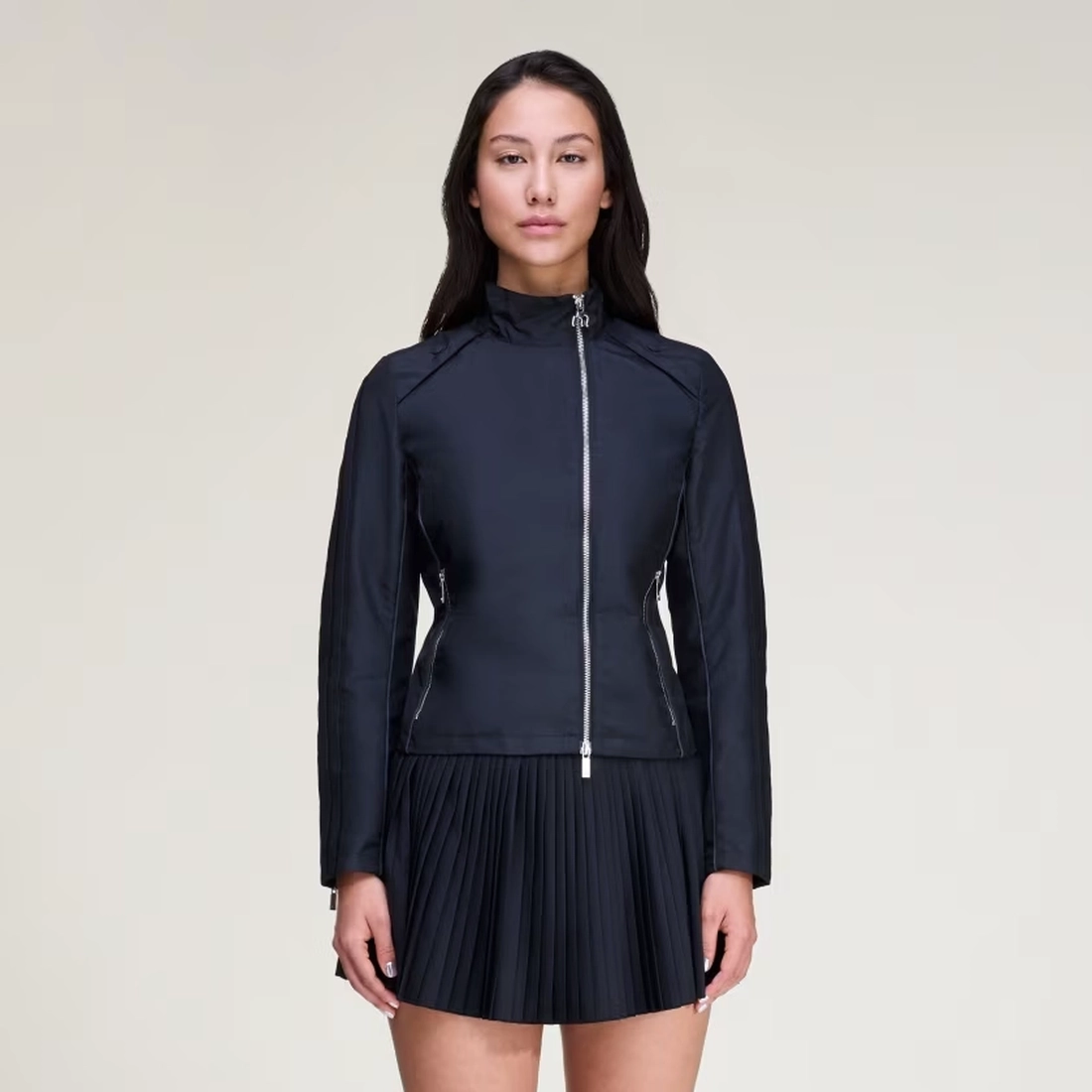 미아우 x 아디다스 코르셋 트랙탑 자켓 블랙 KA2734