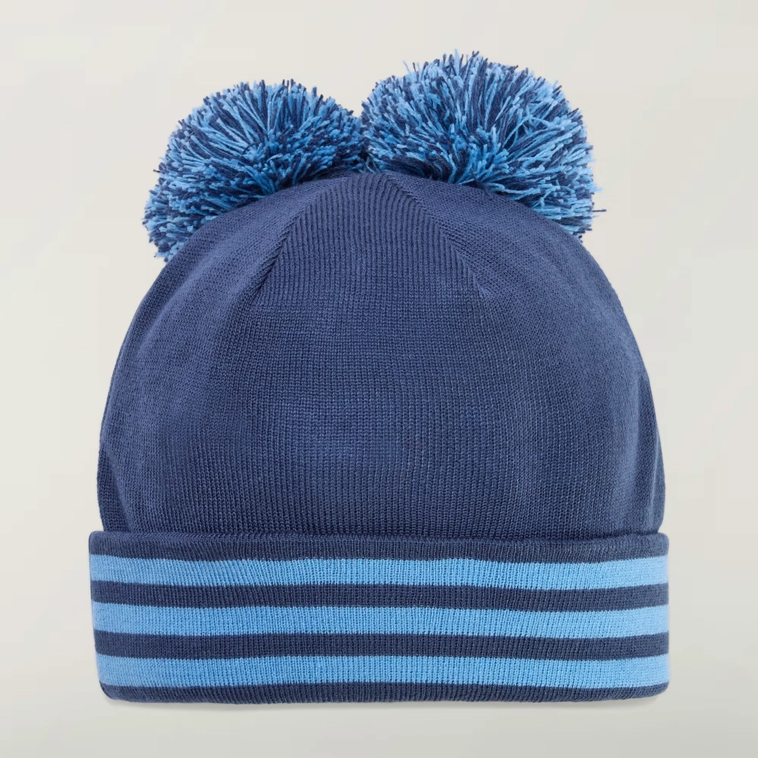 아바바브 x 아디다스 수베니어 폼 폼 비니 나이트 마린 라이트 블루 KA2408