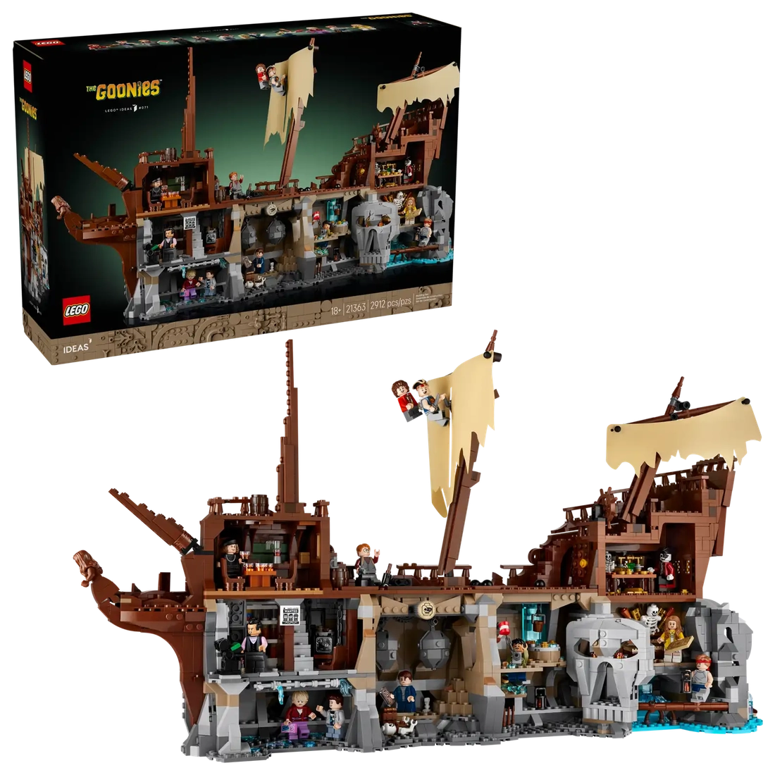 아이디어스 x 레고 구니스 21363