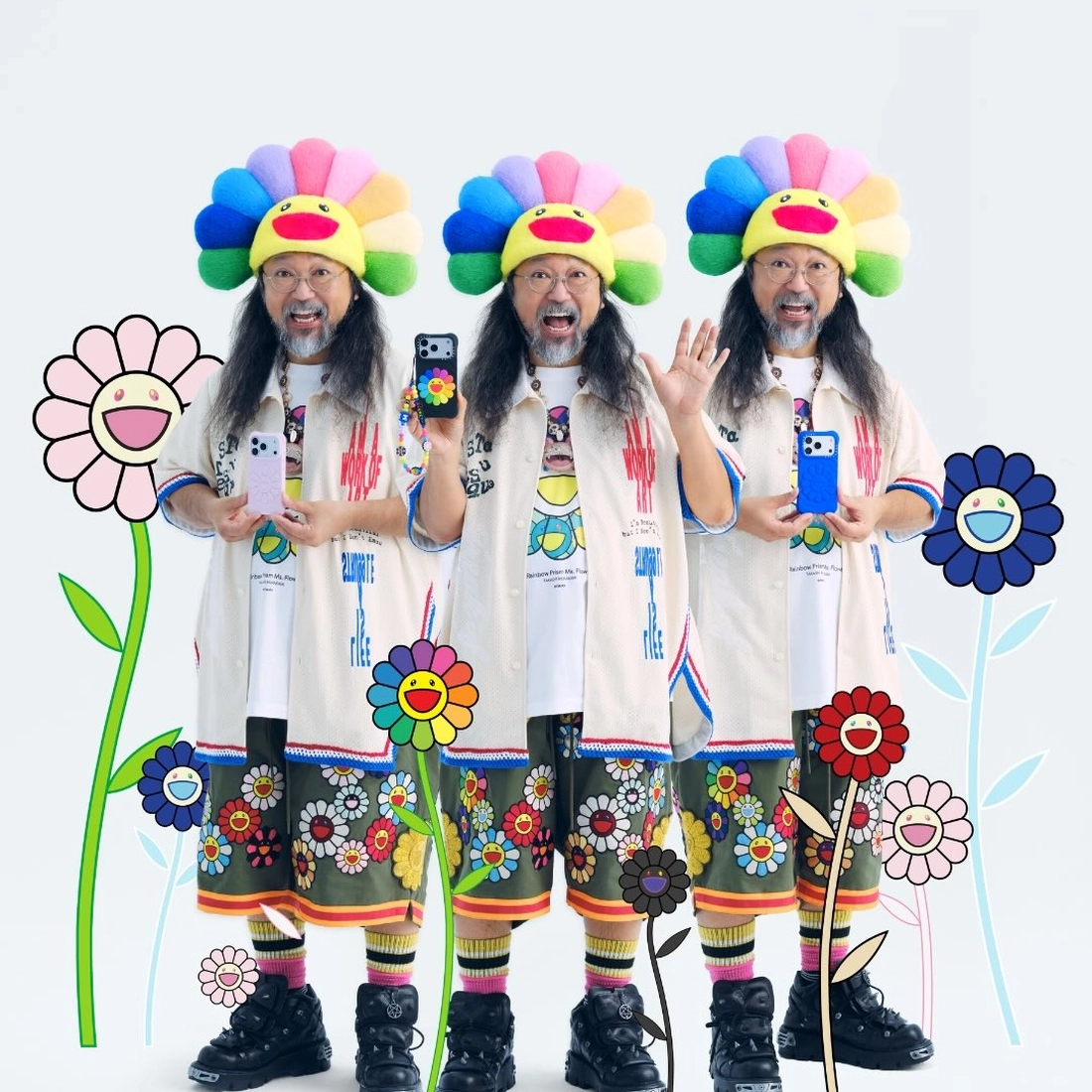 무라카미 다카시 x 케이스티파이 세 번째 컬렉션