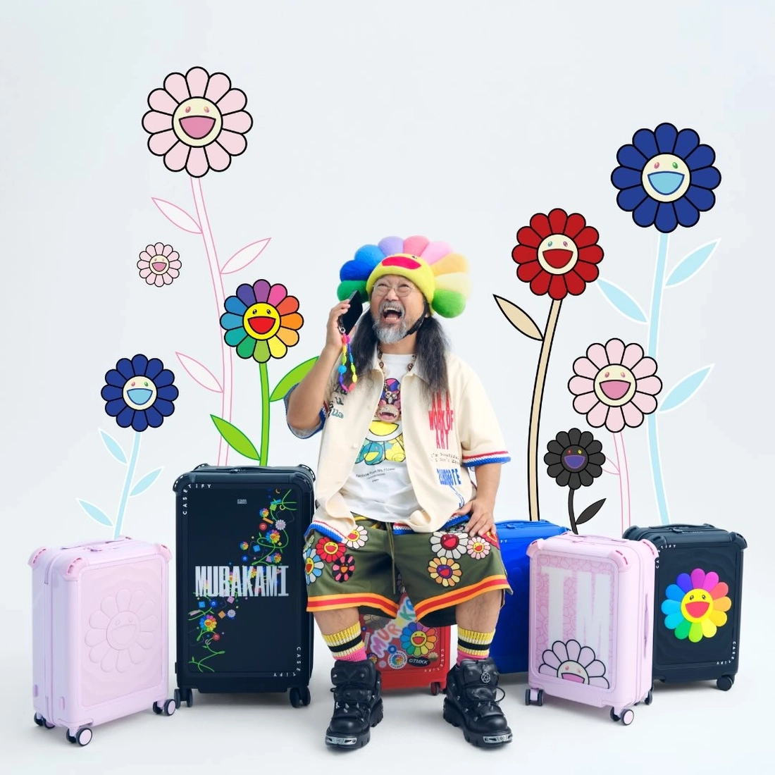 무라카미 다카시 x 케이스티파이 세 번째 컬렉션