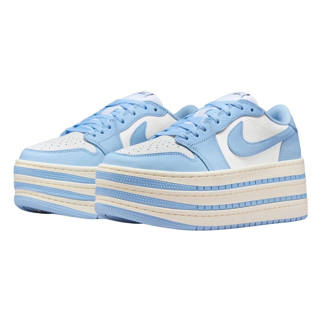 나이키 에어 조던 1 로우 트리플 스택 싸이킥 블루 우먼스 HV8288-402
