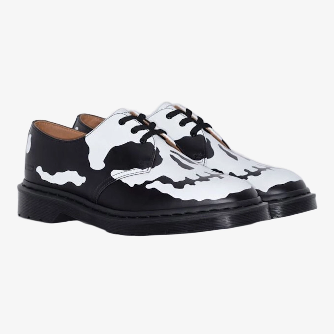 슈프림 x 닥터마틴 1461 3-아이 슈 블랙