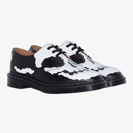 슈프림 x 닥터마틴 1461 3-아이 슈 블랙