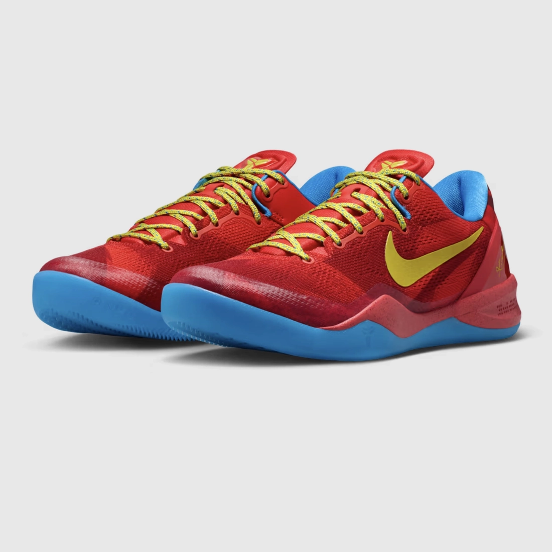 나이키 코비 8 프로트로 이어 오브 더 홀스 라이트 크림슨 앤 비비드 블루 IM0594-600