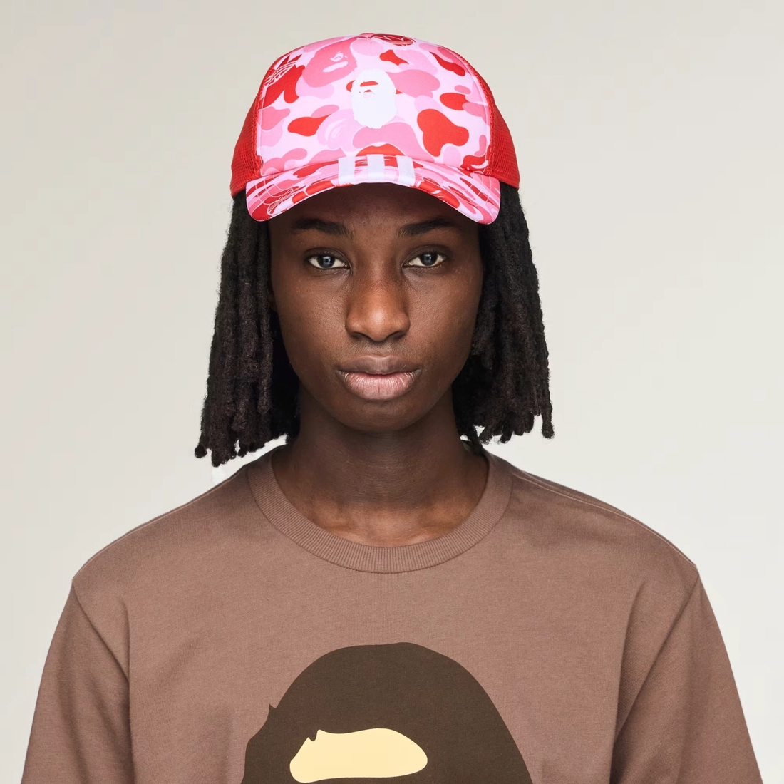 베이프 x 아디다스 트러커 캡 KF4919