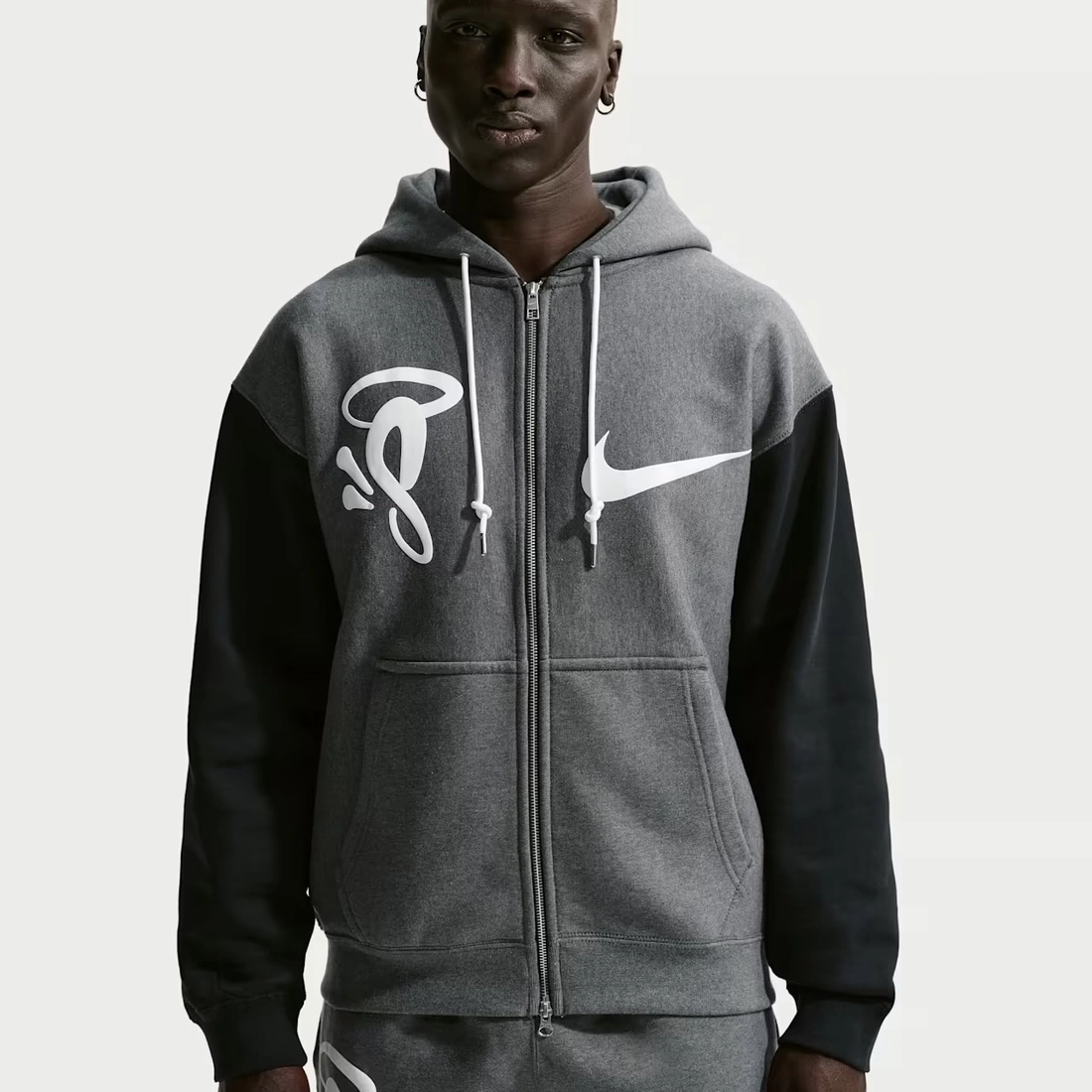 시나 월드 x 나이키 맨즈 플리스 풀집 후디 IQ0533-063