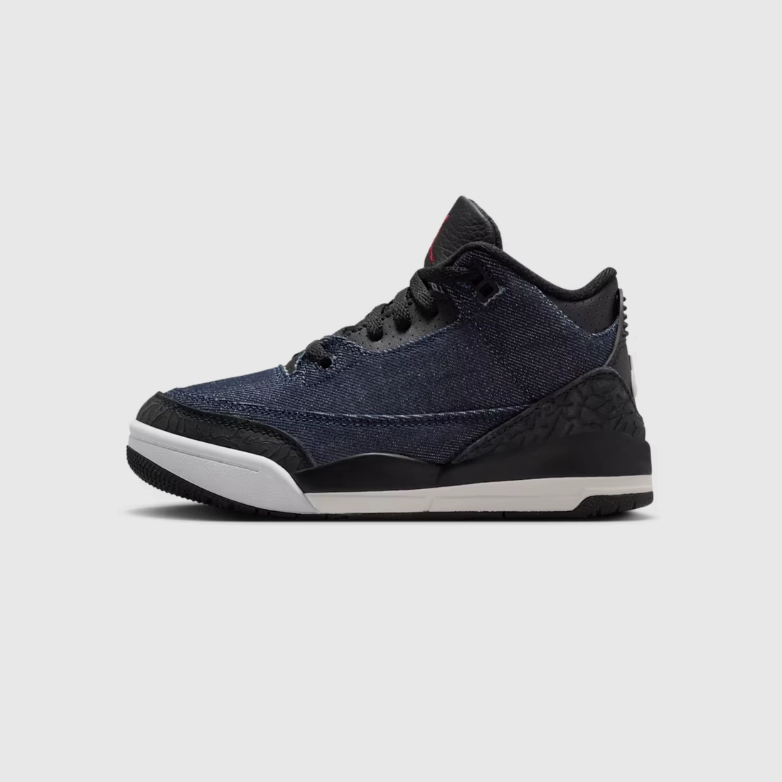 리바이스 x 나이키 에어 조던 3 인디고 앤 짐 레드 PS IQ8058-400