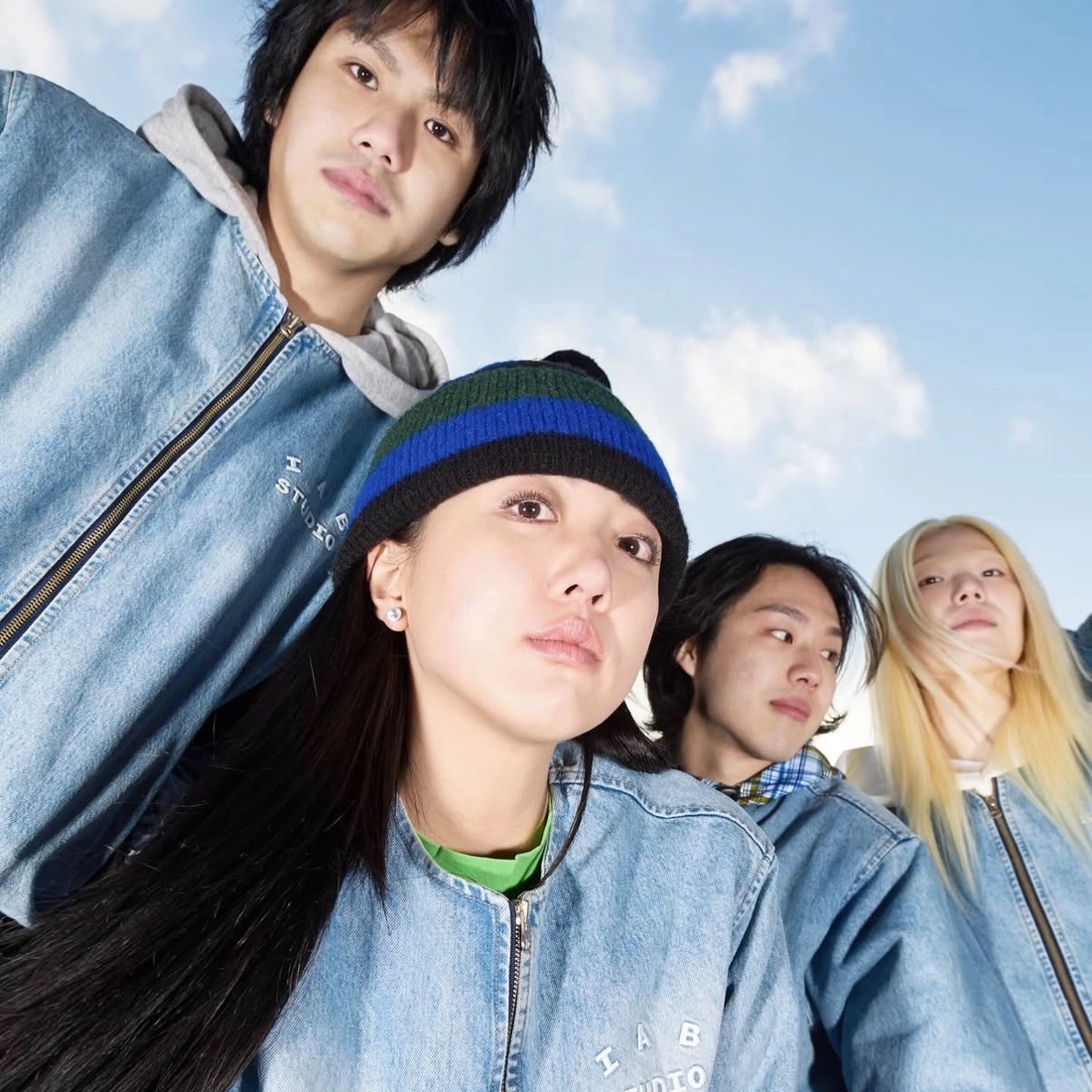 아이앱스튜디오 2026 데님 붐버 자켓