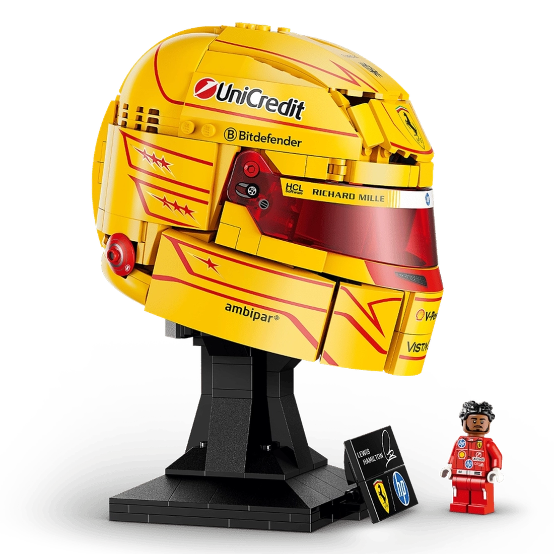 레고 스쿠데리아 페라리 HP 루이스 해밀턴 헬멧 43022