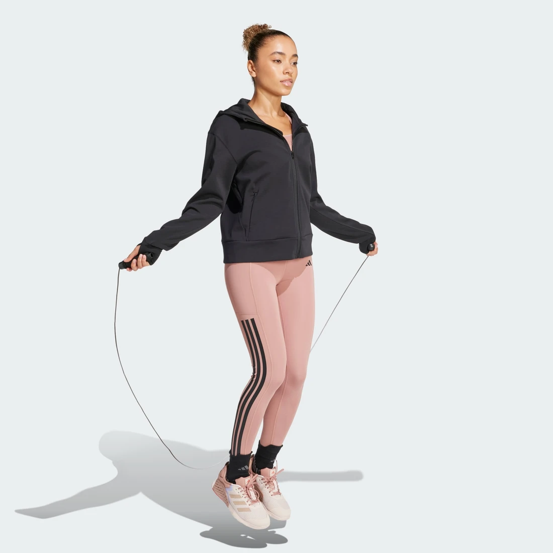 아디다스 D4T 풀집 후드 스웨트셔츠 JP2654