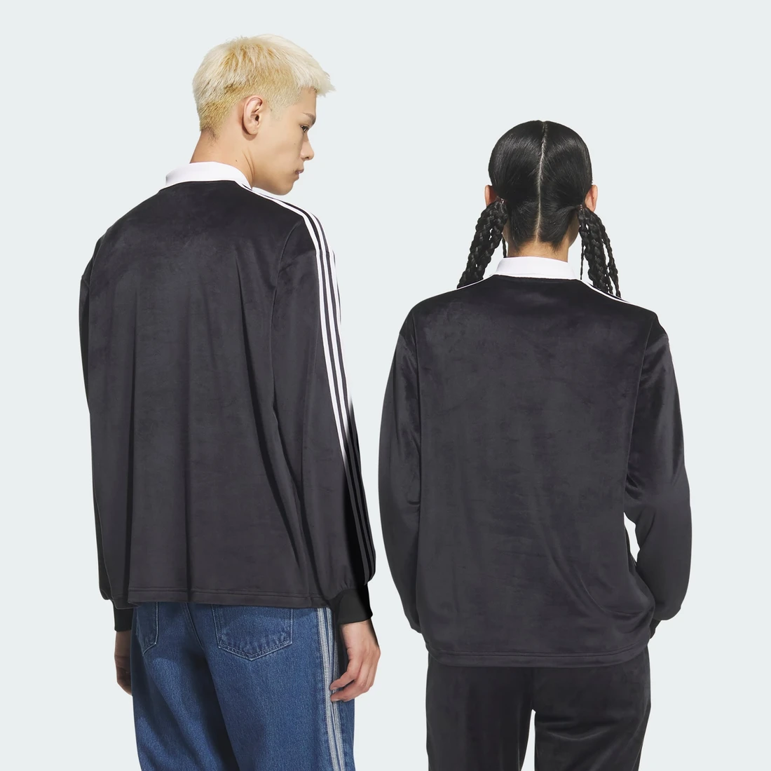 아디다스 벨루어 폴로 롱 슬리브 KQ5485