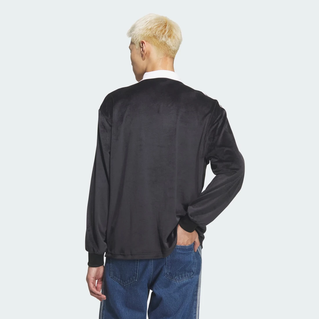 아디다스 벨루어 폴로 롱 슬리브 KQ5485