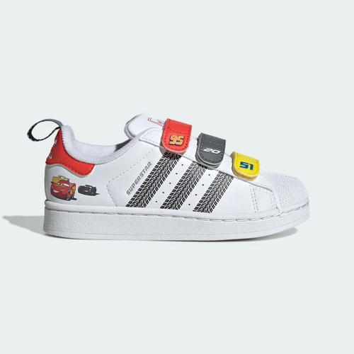 아디다스 ADIDAS PIXAR CARS SUPERSTAR II COMFORT CLOSURE 키즈 신발