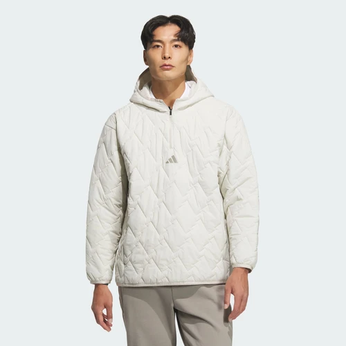 아디다스 1/4 지퍼 패디드 풀오버 롱 슬리브