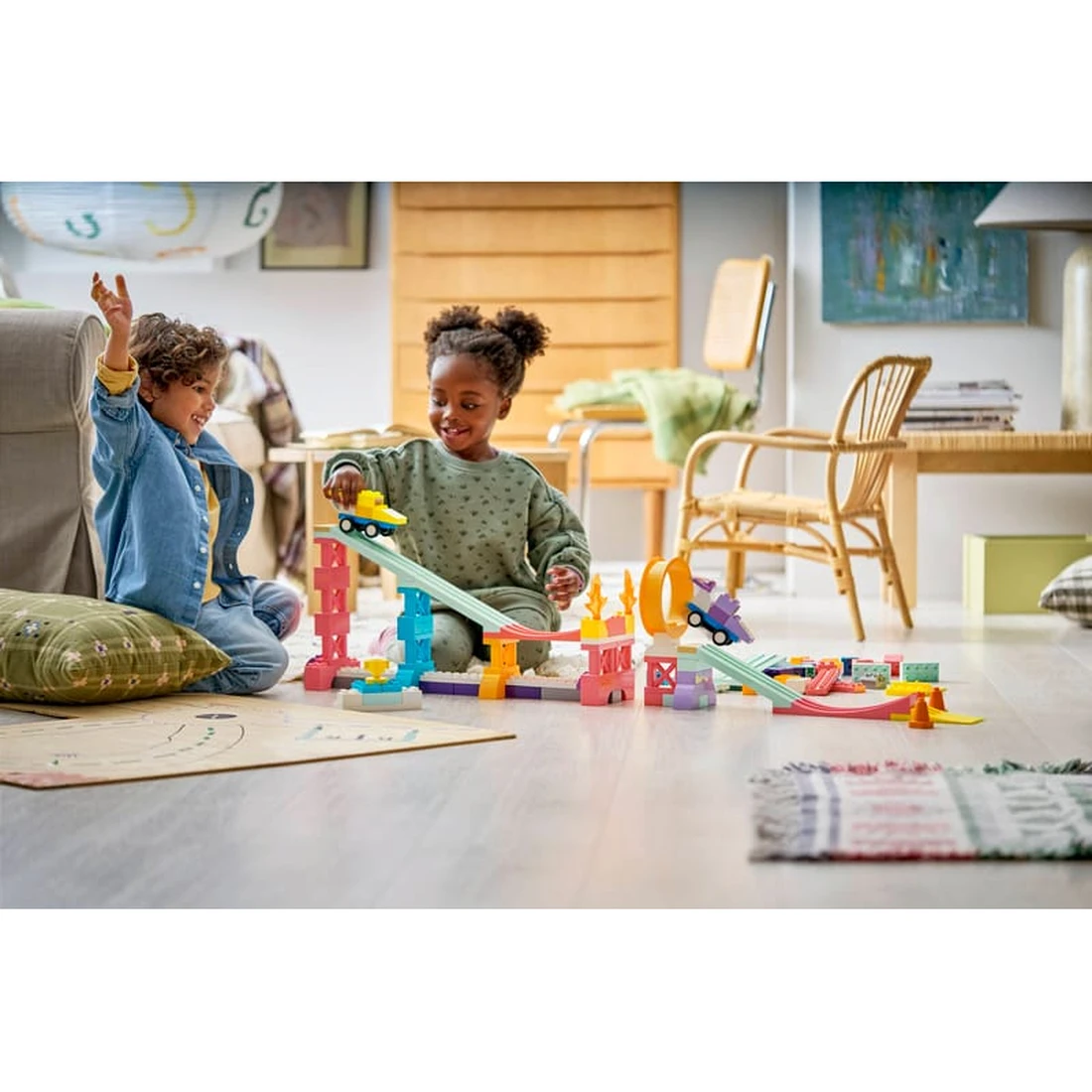 레고 3 in 1 창의력 경사로와 자동차 10478