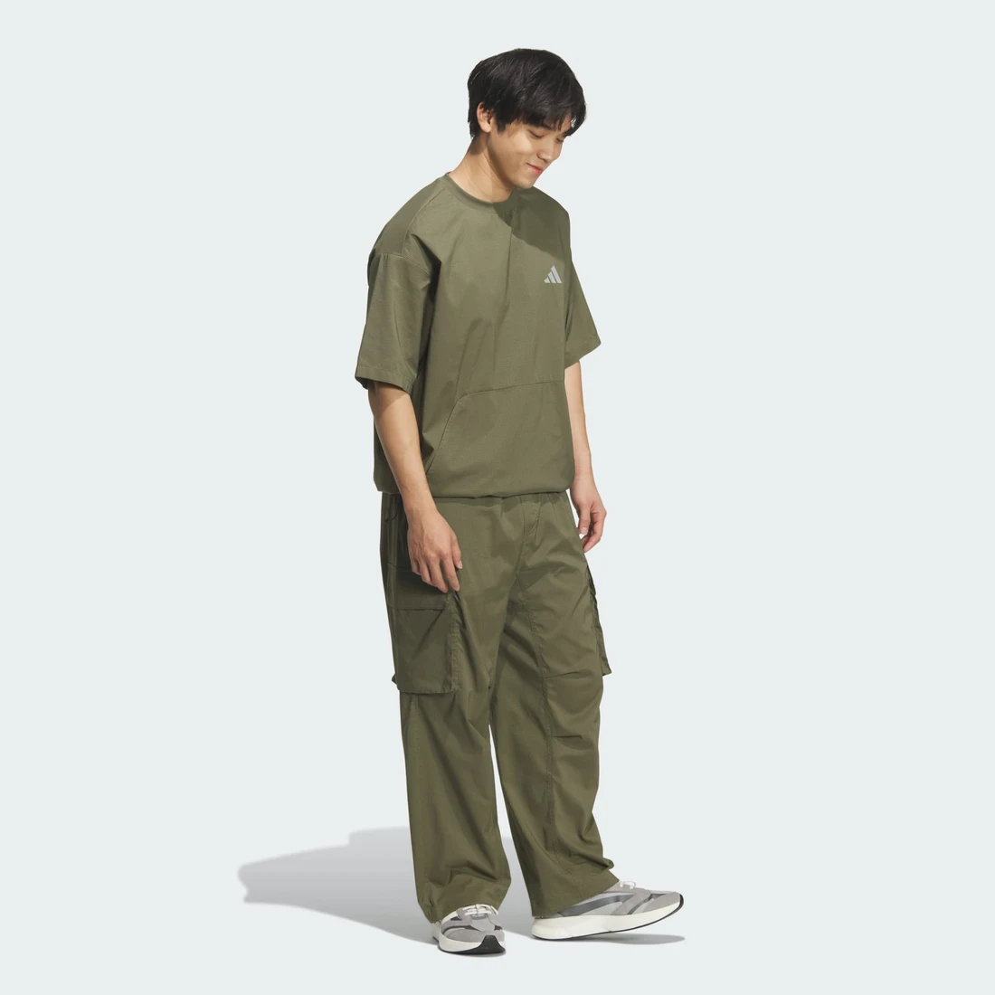 아디다스 시티테크 루즈 핏 우븐 카고 팬츠 KS1178