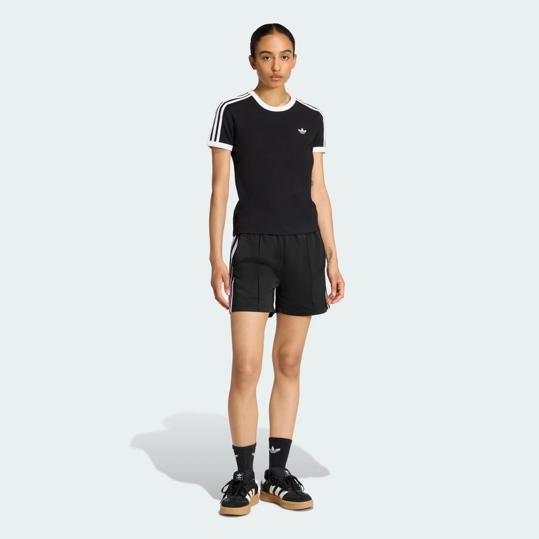 아디다스 3-스트라이프 슬림 티셔츠 KD7980