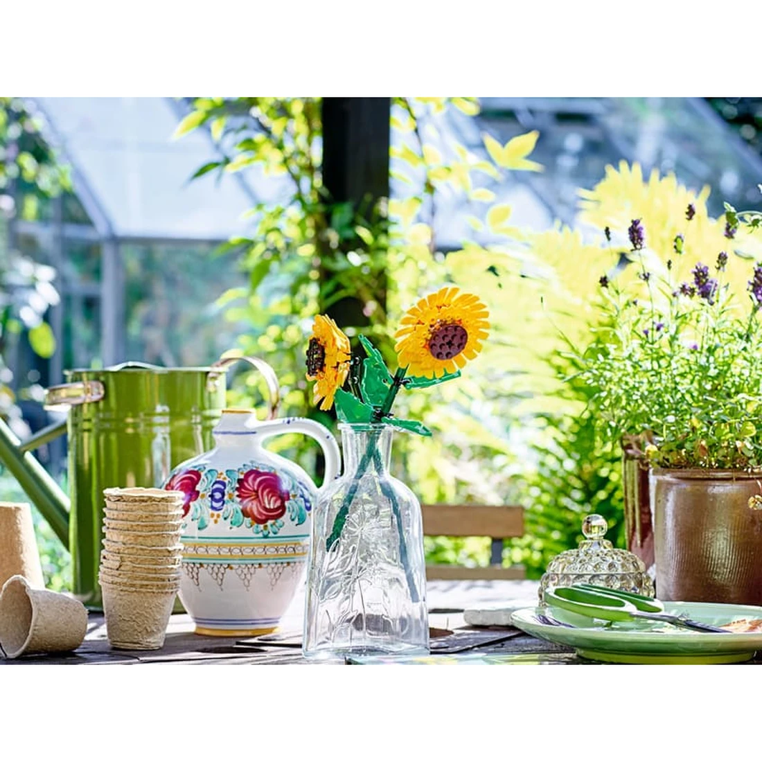 레고 해바라기 40524