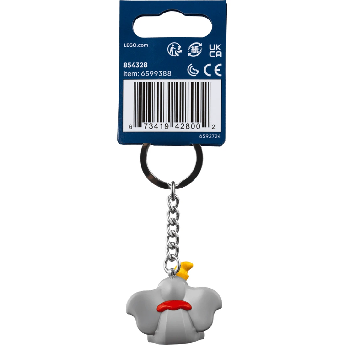 레고 덤보 열쇠고리 854328