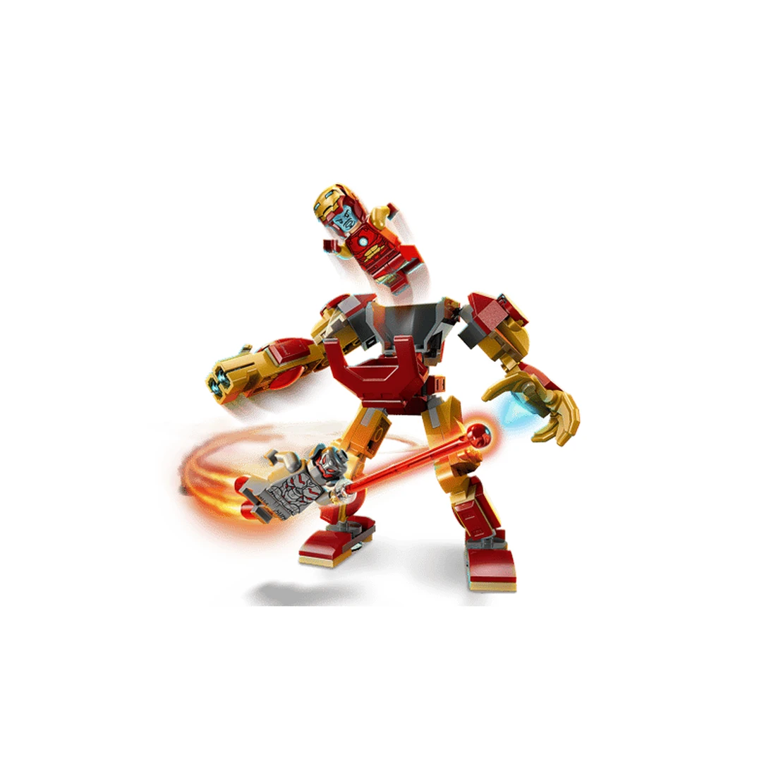 레고 아이언맨 로봇 대 울트론 76307