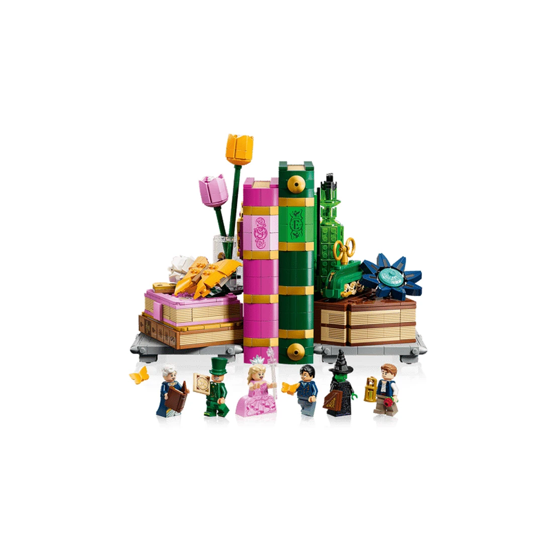 레고 글린다와 엘파바 책꽂이 75691