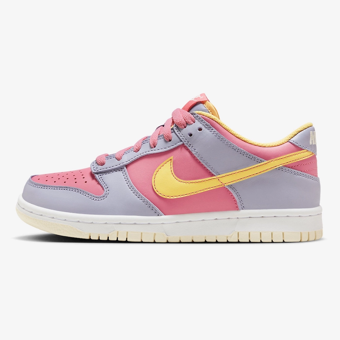 나이키 덩크 로우 핑크 퍼플 옐로우 GS DH9765-500