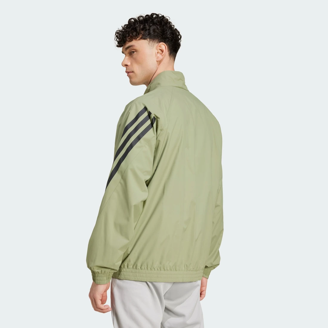 아디다스 퓨처 아이콘 3-스트라이프 우븐 트랙 재킷 IW8546