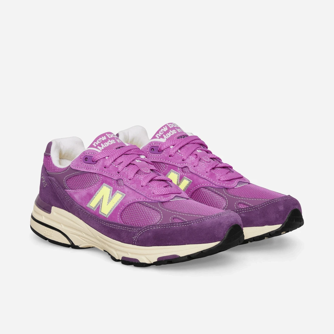 뉴발란스 Made in USA 993 Sneakers Passion Fruit / Dusted Grape / Afterglow U9934JA