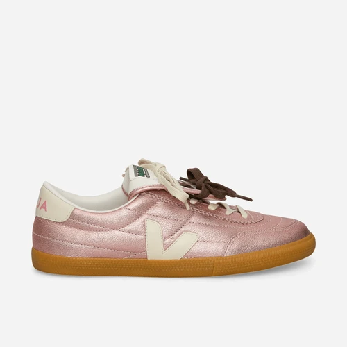 말리아노 Veja Panenka Leather Sneakers Pink Nacre