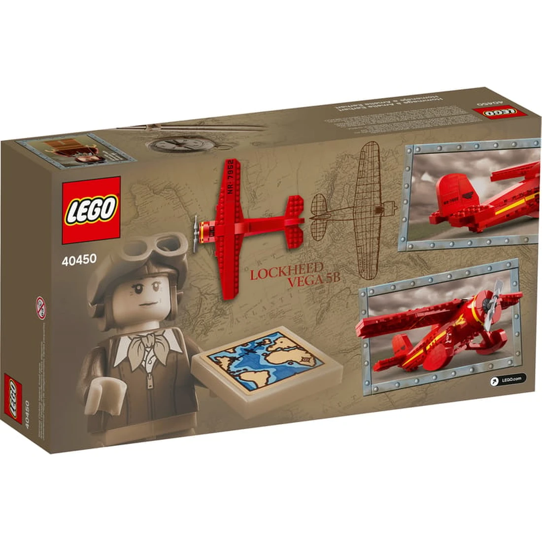 레고 어밀리아 에어하트에 대한 헌사 40450