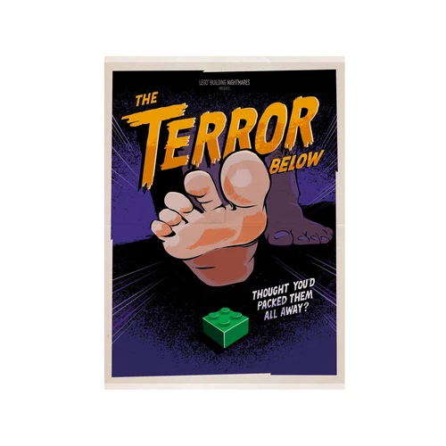 레고 Halloween Poster - The Terror Below