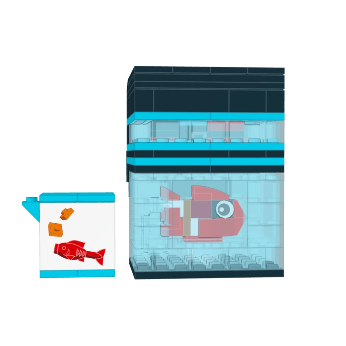 레고 어항 필터와 물고기 먹이 5009823