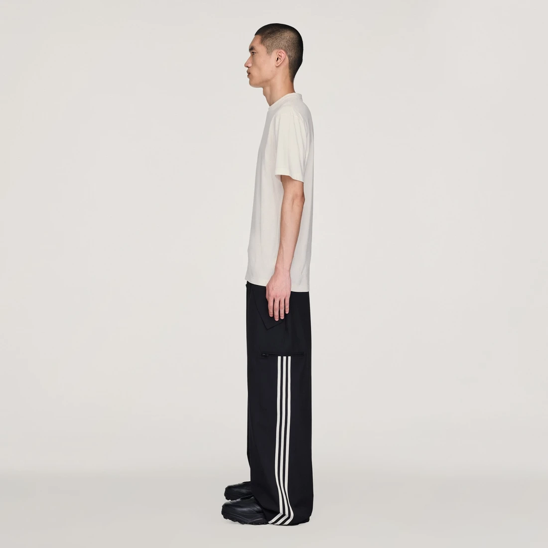 아디다스 Y-3 레귤러 쇼트 슬리브 티 KQ9782
