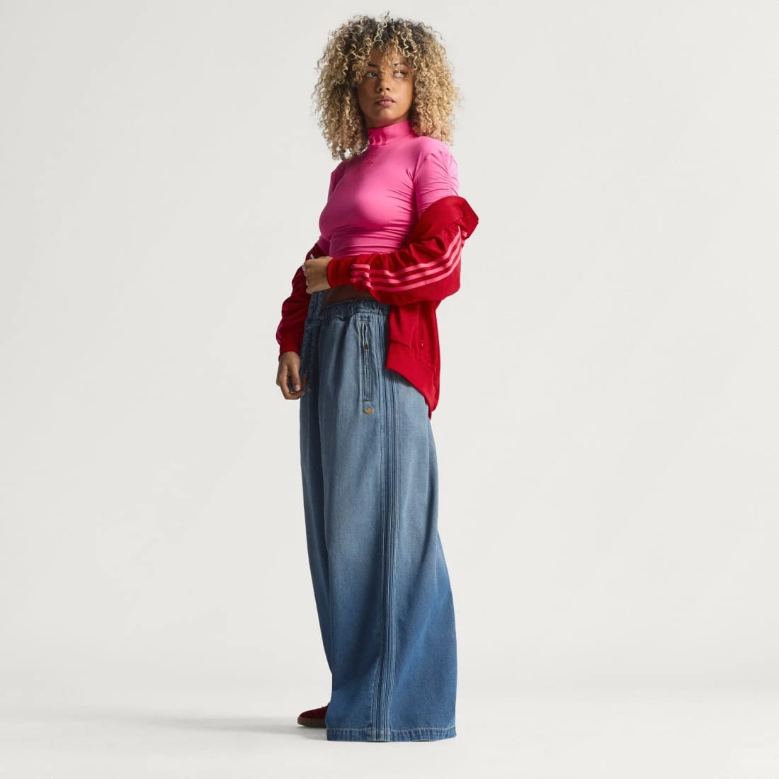 아디다스 데님 트랙 팬츠 KE1071