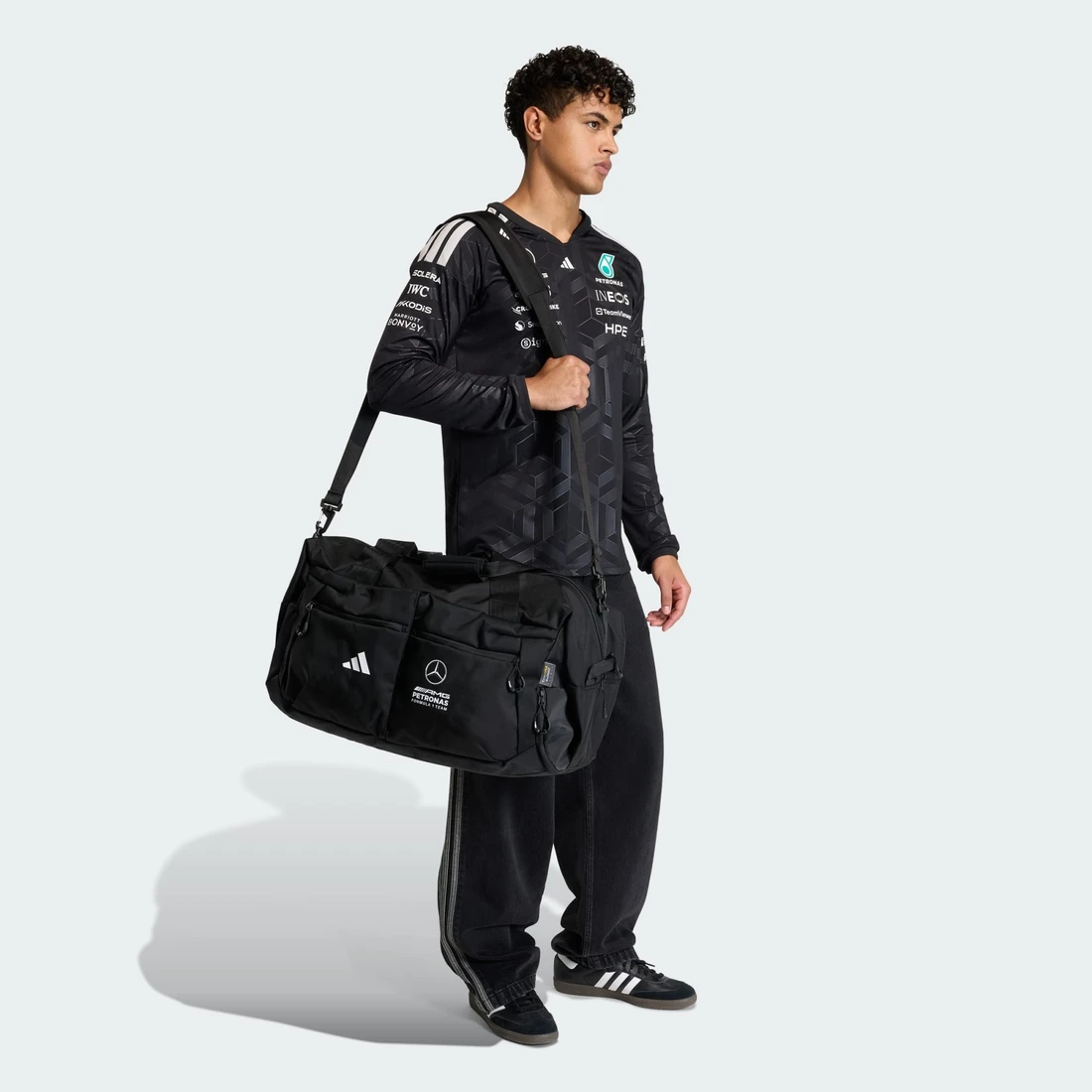 아디다스 메르세데스 - AMG F1 팀 드라이버 저지 롱슬리브 KF0148