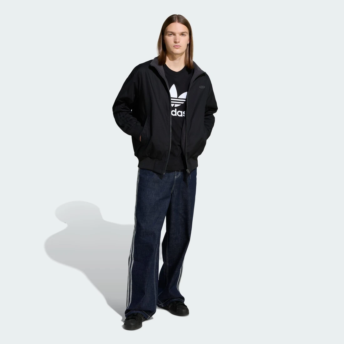 아디다스 90S 리버시블 플리스 파이어버드 재킷 KS6843