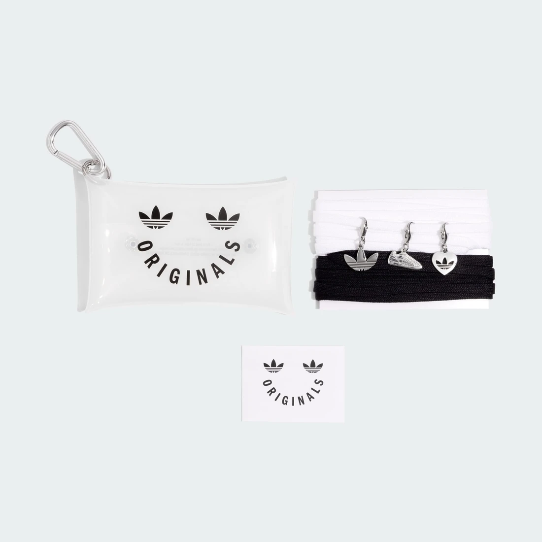 아디다스 주얼 레이스 신발끈 화이트 KC9544