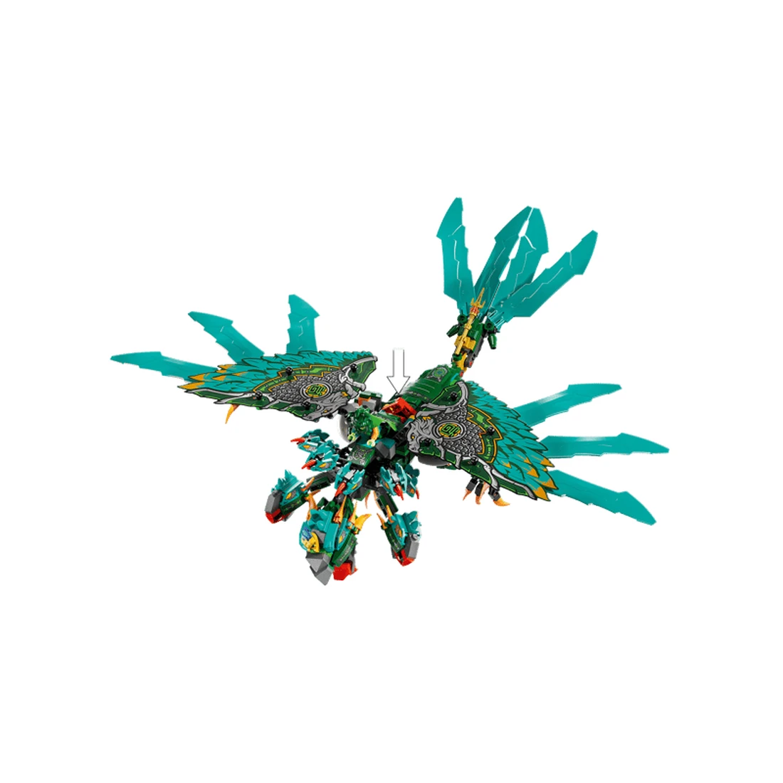 레고 머리가 9개 달린 야수 80056