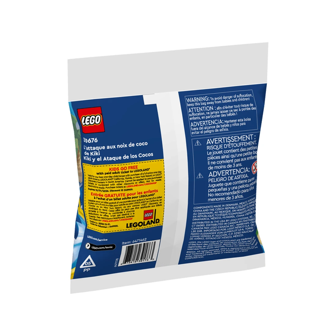 레고 키키의 코코넛 공격 & 스티브와 아기 판다 30676