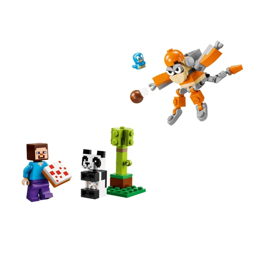 레고 키키의 코코넛 공격 & 스티브와 아기 판다