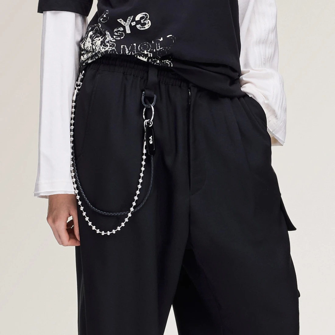 아디다스 Y-3 키 체인 KF6454