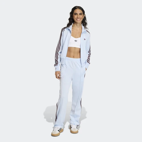 아디다스 오리지널스 파이어버드 클래식 트랙 탑 크리스탈 스카이 마룬 - US 사이즈 우먼스