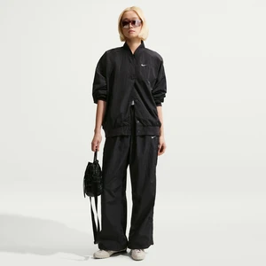 나이키 NSW 루즈핏 하이 웨이스트 파라슈트 팬츠 블랙 초크 - 아시아 우먼스